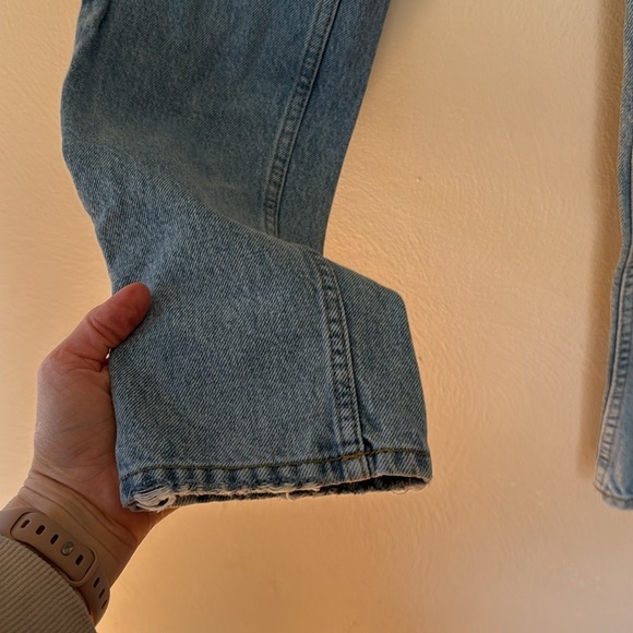 BDG High Rise Light Blue Women's mom Jeans 26 - Picture 3 of 7
